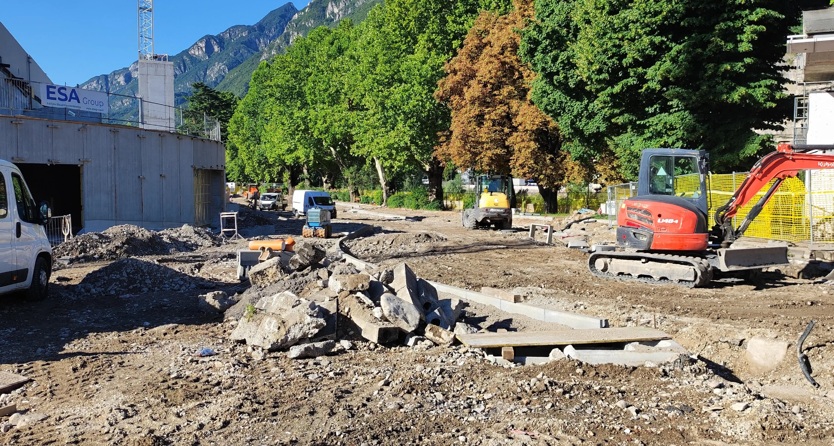 Lavori in via della Cervara Lungadige Montegrappa: la chiusura dei cantieri