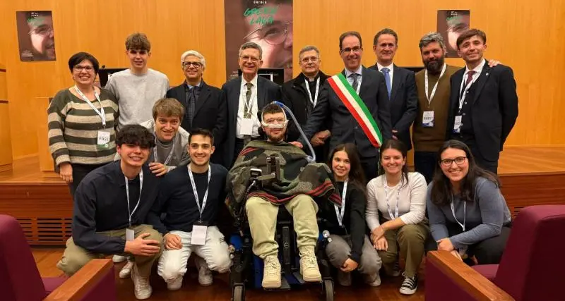 «Green lava», presentato a Roma il film sulla storia di Giacomo Mattivi, malato di distrofia