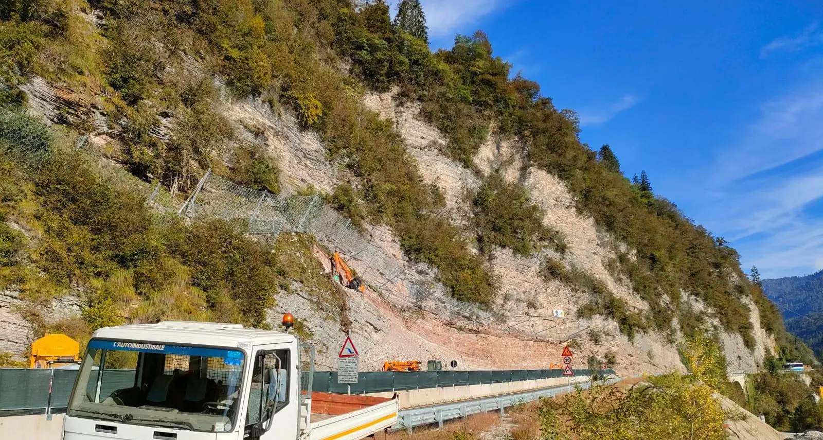Galleria della Pala Rossa, ripartono i lavori (dopo otto mesi di stop) con la nuova ditta