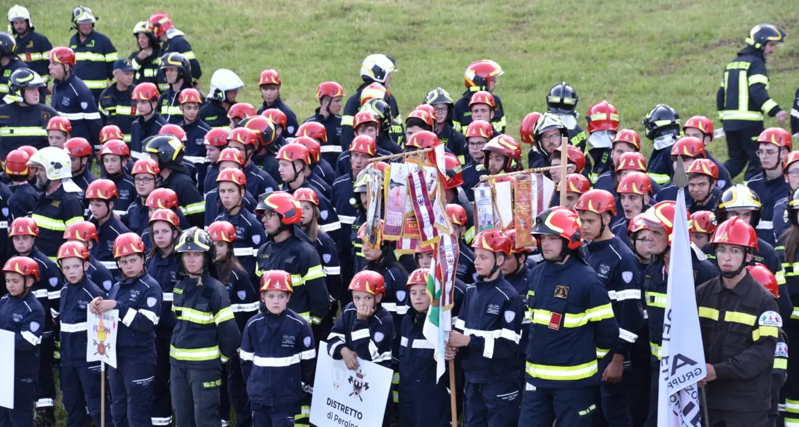 Più di ottocento allievi al camp di Brentonico, ecco i Vigili del fuoco trentini del domani