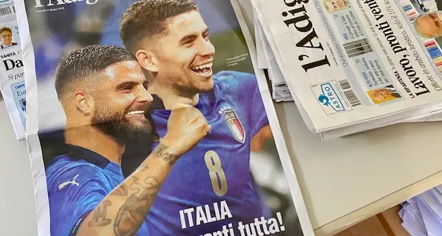 Oggi iniziano gli Europei, e con l’Adige in edicola un inserto completo di 24 pagine
