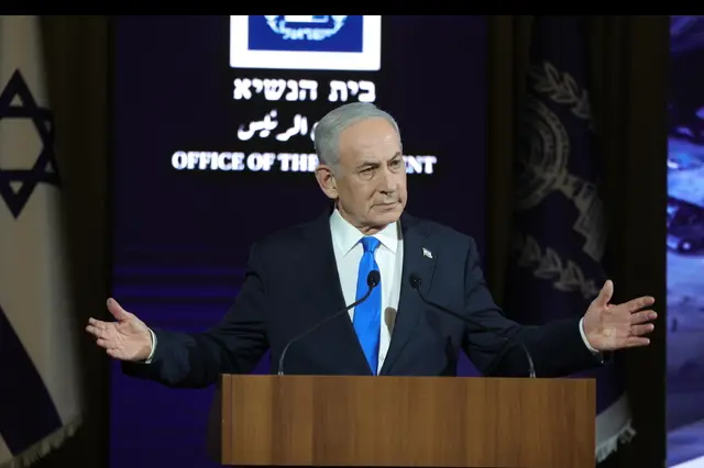 Netanyahu, 'lavoro per ampio governo nazionale, il lavoro con i nemici non è finito'