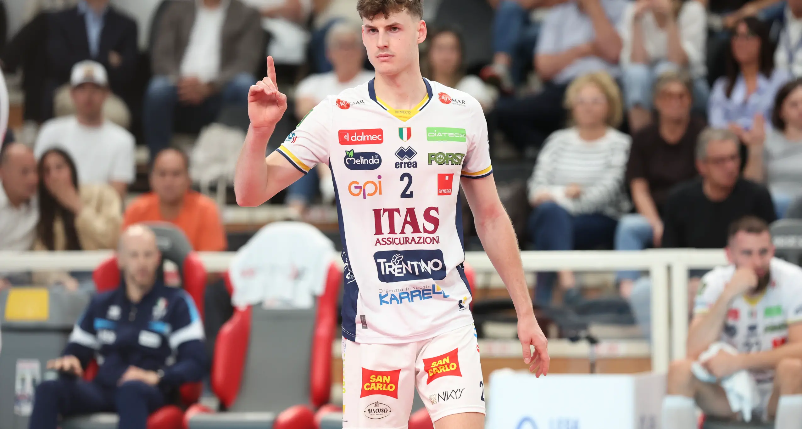 Itas sconfitta in gara 1 dei playoff per il quinto posto di SuperLega: Modena vince in tre set