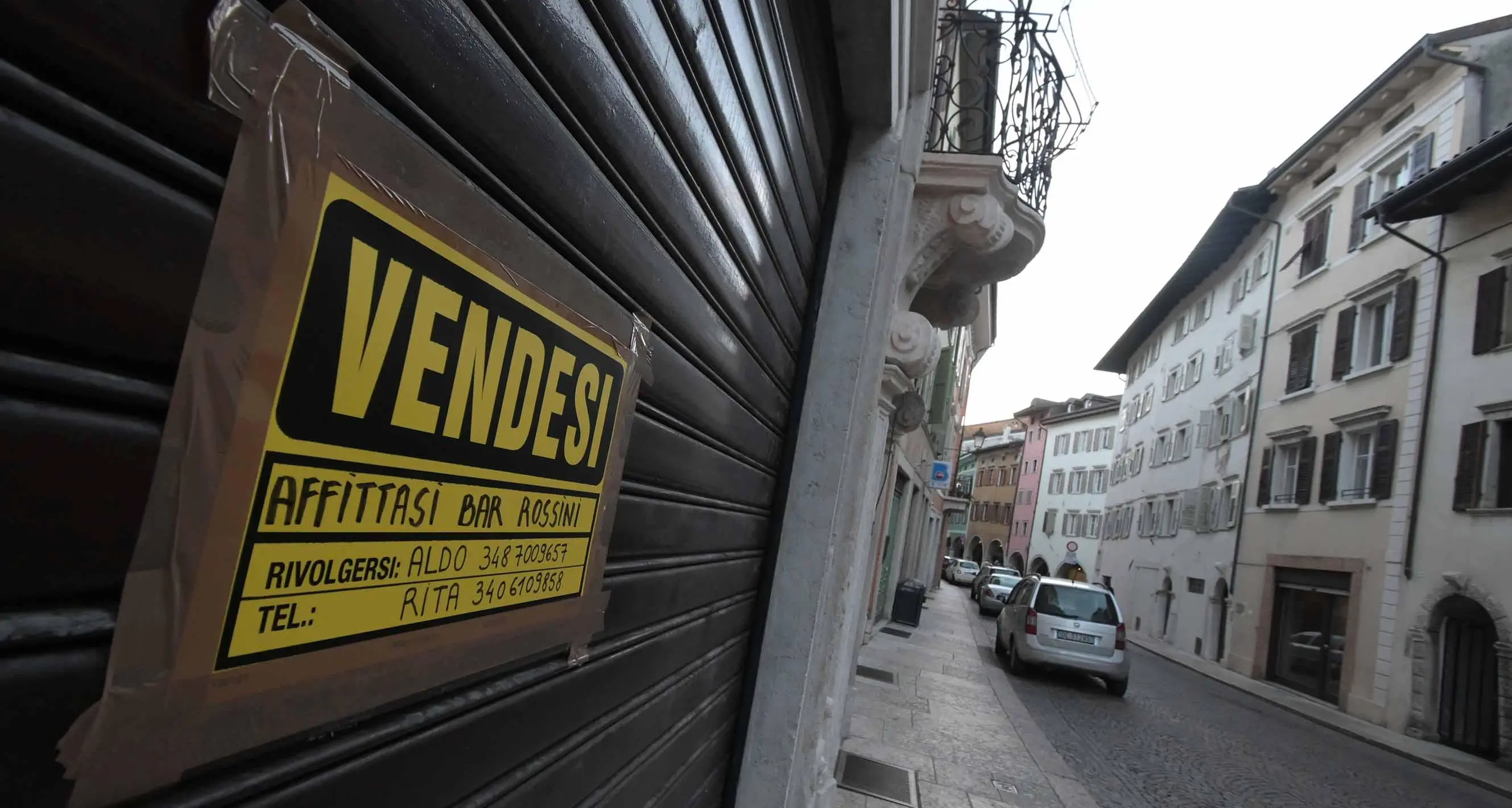 I negozi in Trentino vivono un’agonia senza fine: persi ben 636 esercizi commerciali