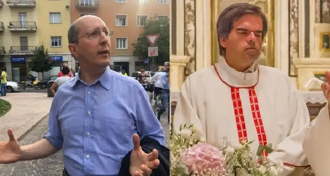 Don Andrea Decarli sta meglio ma lascia le parrocchie del Duomo e Santa Maria. Al suo posto arriva da Pergine don Marco Berti