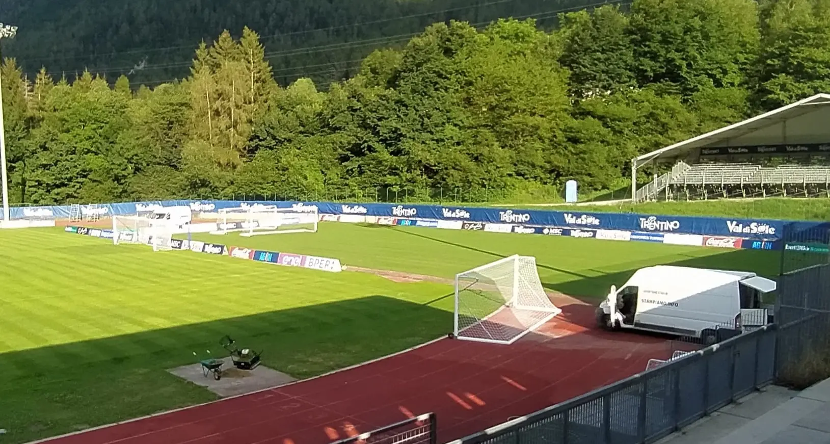 Tutto pronto a Dimaro Folgarida: giovedì 17 luglio arriva il Napoli