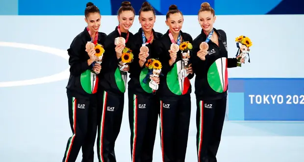 L'Italia conquista la quarantesima medaglia, bronzo nella ritmica