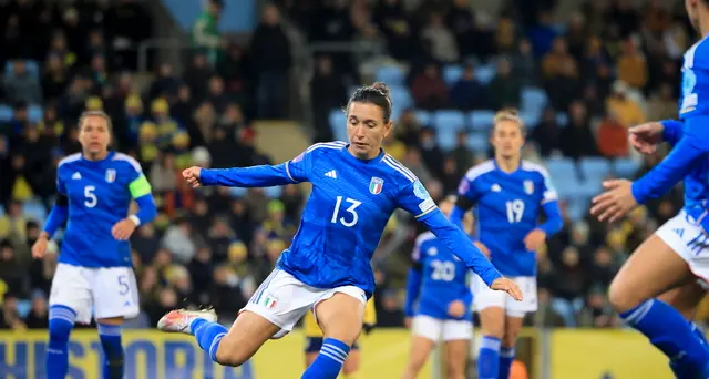 Calcio donne: Nations; Svezia-Italia 1-1