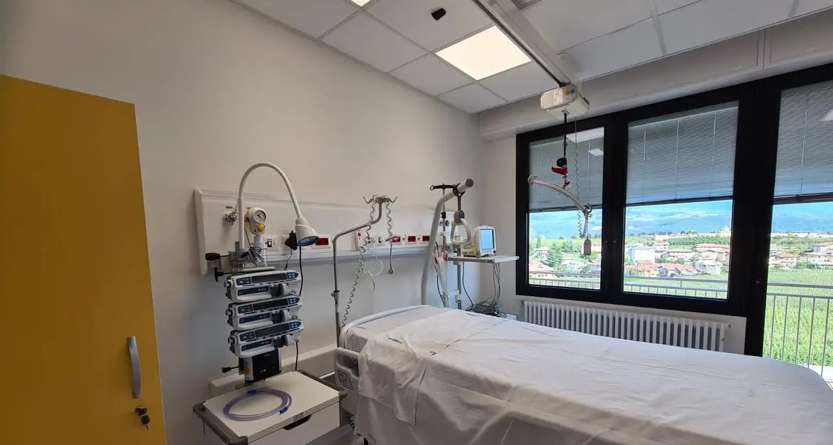 Ospedale di Cles, ora più funzionale il reparto di medicina e con nuovi posti di terapia semintensiva