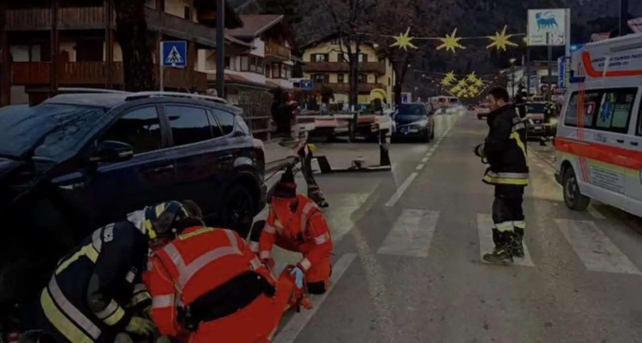 Pinzolo, 31enne investita in via Bolognini: è grave
