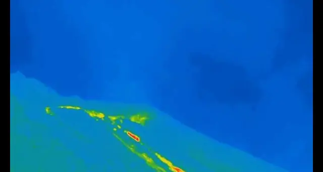 Stromboli: arrestata la colata sulla Sciara del fuoco