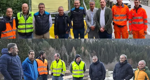 Un ponte ricostruito, tre comunicati stampa: sul Nambrone adesso un viadotto allargato e più sicuro