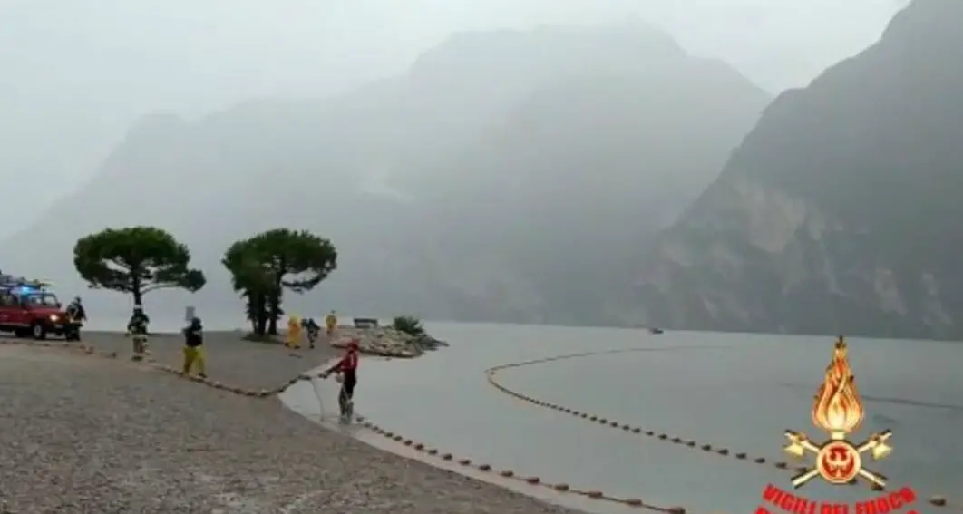 Sempre più eventi \"estremi\", ma sul Garda vigilano le reti dei pompieri trentini