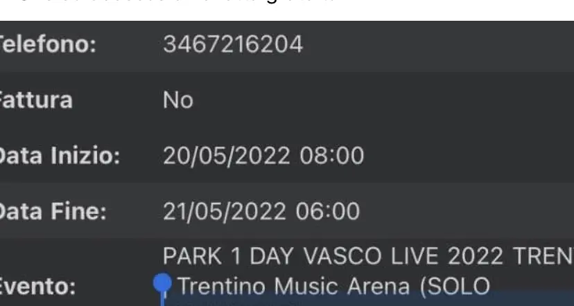 Vasco: su Facebook biglietti, notte in camper a 100 euro e... si vendono pure i posti nei parcheggi pubblici