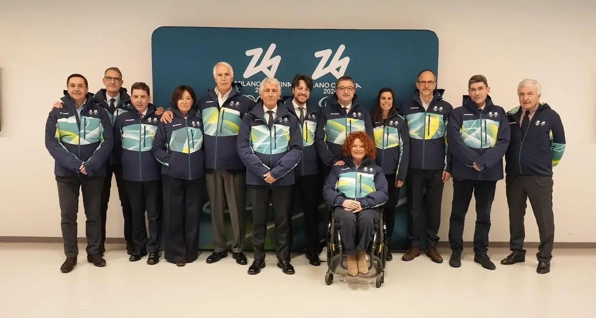 Milano Cortina 2026: il presidente Fugatti riceve le uniformi ufficiali