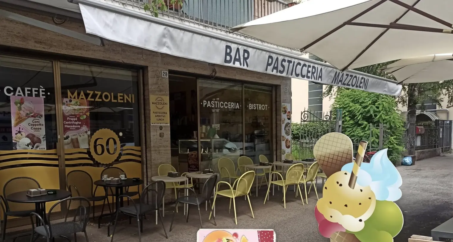 Chiude dopo 66 anni la pasticceria bar Mazzoleni di piazza Cantore