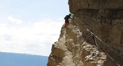 Lavori sulle attrezzature, chiude anche la ferrata Gerardo Sega sopra Avio