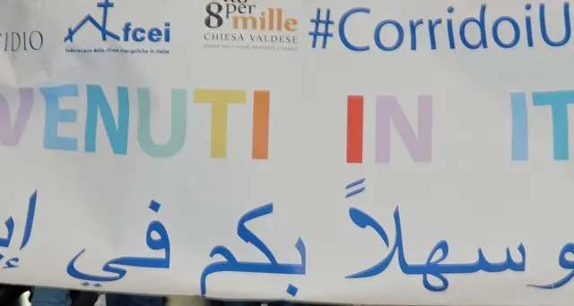 Corridoi umanitari: 35 rifugiati siriani a Roma da Beirut