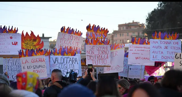 Donne: Non una di Meno, 'a Roma siamo 150 mila'