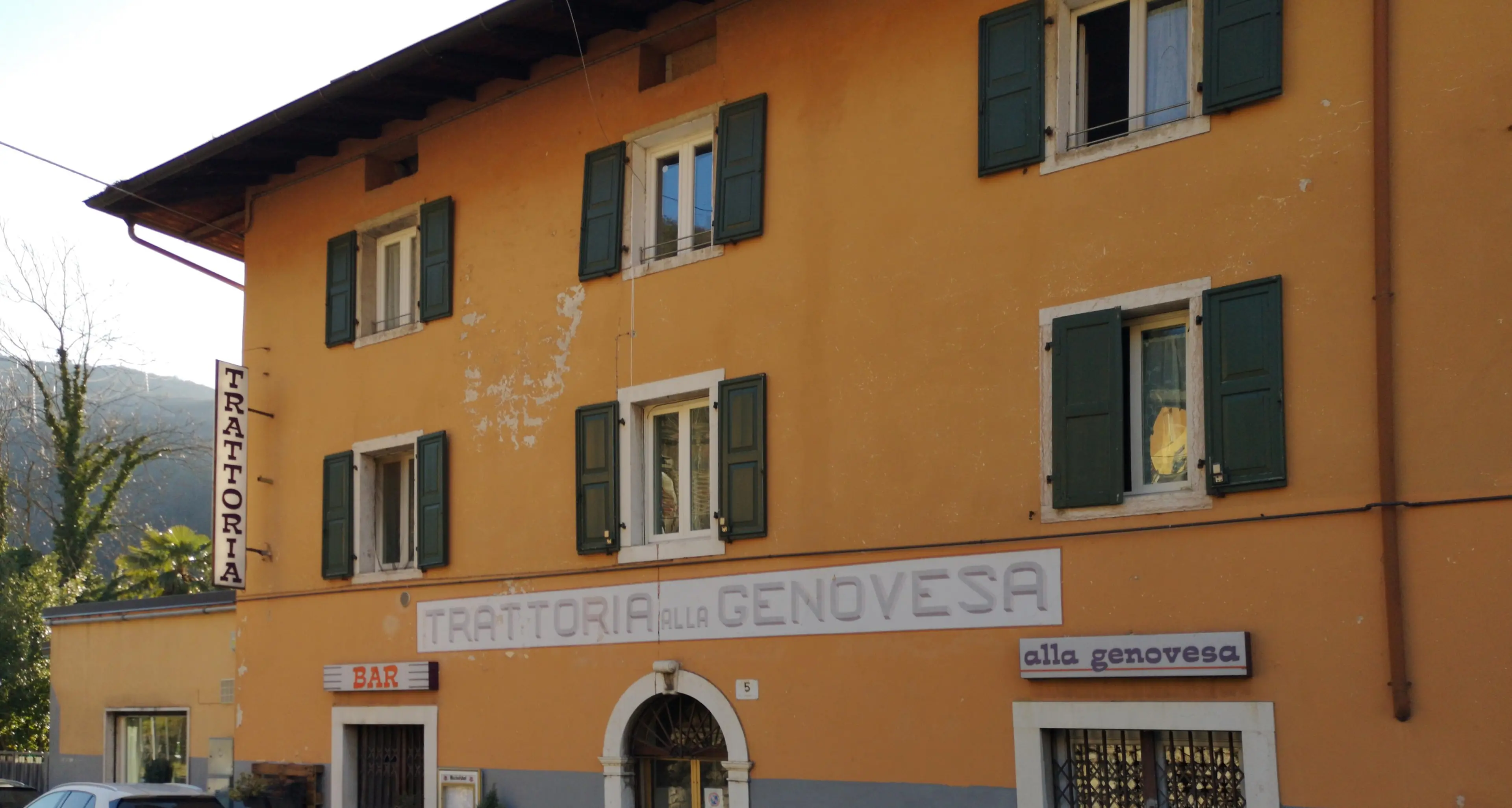 Addio alla storica trattoria Genovesa di Rovereto, sulla strada per la Vallarsa, dall’Ottocento