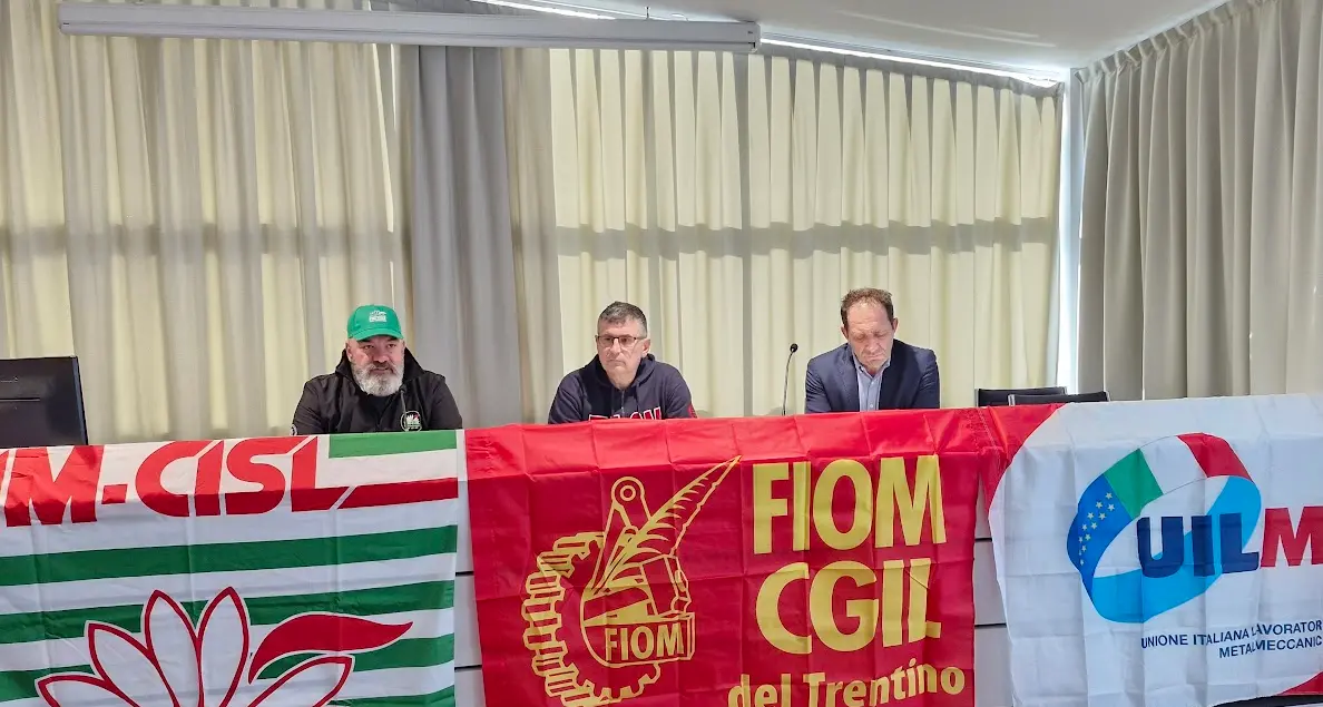 Adesione oltre 80% allo sciopero dei metalmeccanici in Trentino
