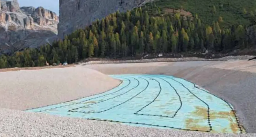 Bacino per l'innevamento artificiale a servizio della Skiarea Belvedere-Col Rodella, ci siamo