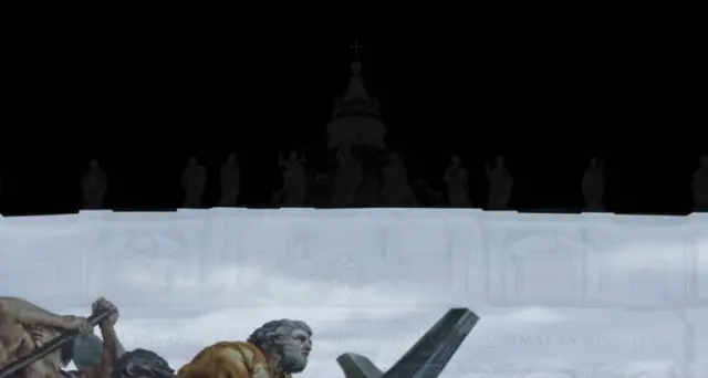 Vaticano: su facciata basilica S.Pietro spettacolo luci e suoni