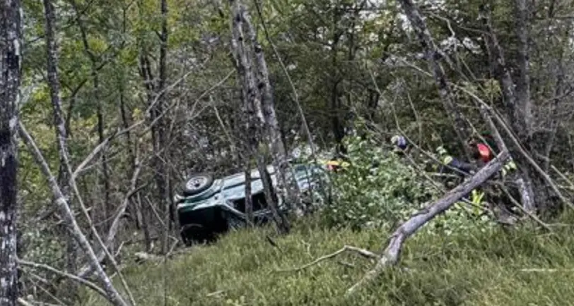 Finisce fuori strada sopra Castel Beseno, grave un 78enne