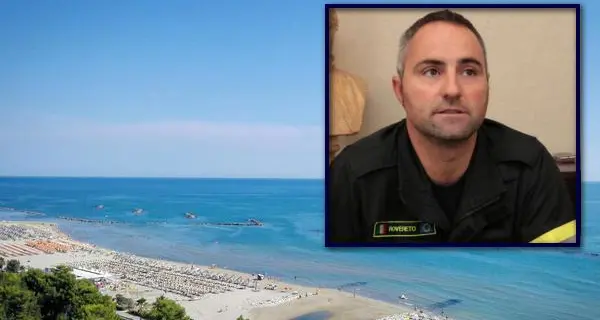Il Comandante roveretano dei vigili del fuoco in vacanza salva un’anziana in mare