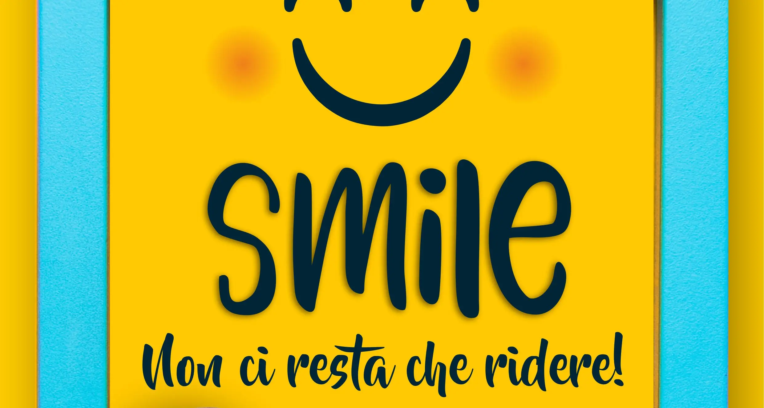 Sabato 5 aprile, al teatro di Castello di Fiemme Mario Cagol in \"Smile\"