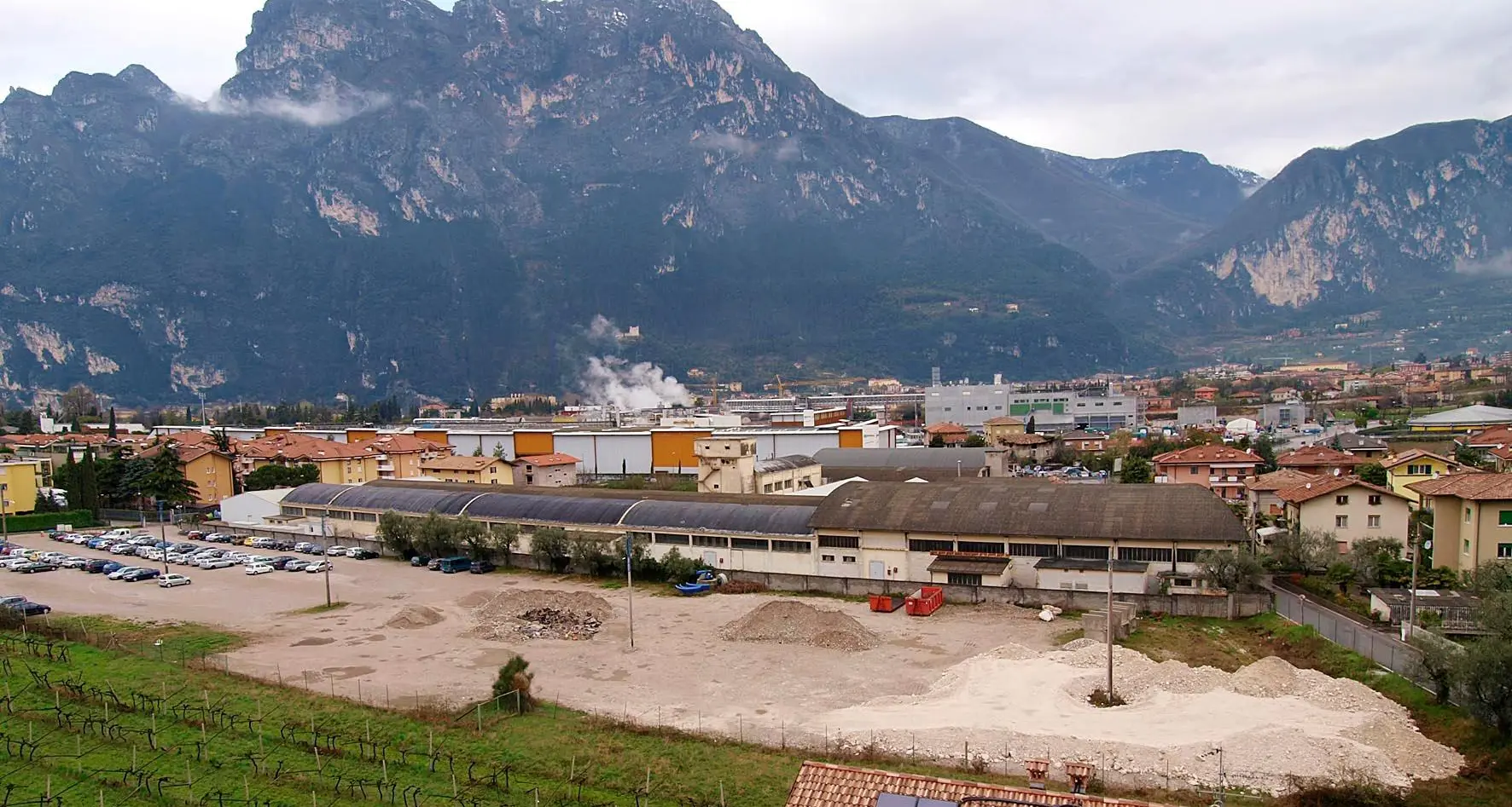 Riva del Garda: la caserma dei pompieri alla ex Atlas, è scritto nella variante 13-bis, idea delle Cartiere