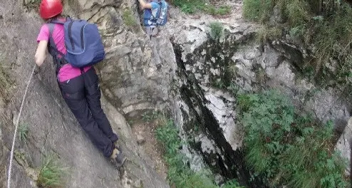 Dopo la ferrata, precipita dal sentiero di rientro: intervento sulla Rio Secco al Cadino