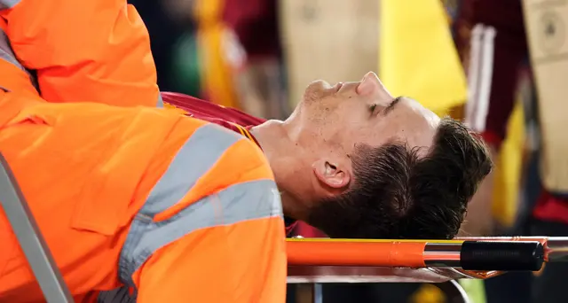 Roma: trauma cranico per Llorente, ricoverato a Villa Stuart
