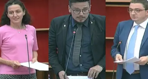 Il leghista Paoli fa saltare la staffetta alla Presidenza della Regione: rimproveri alla collega per una maglietta rosa, «non siamo a un pigiama party», e scoppia la bufera in aula