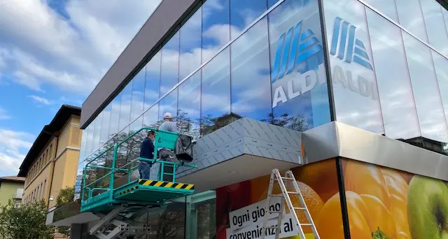 Venerdì apre il nuovo supermarket Aldi in corso Tre Novembre a Trento: un piccolo grande centro commerciale in città