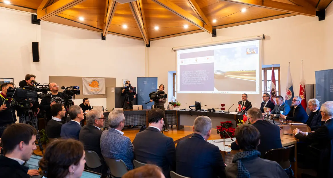 Gara per la concessione A22, la soddisfazione di Fugatti e Kompatscher per il «progetto Green Corridor»