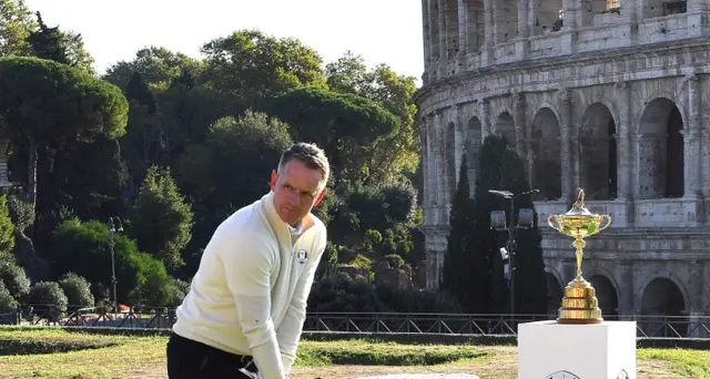 Ryder Cup: Luke Donald, evento clou a Roma per vincere