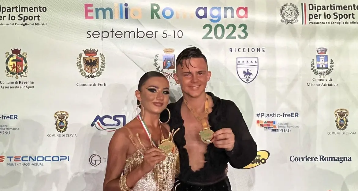 Thimothy Nardelli (15 anni, di Lavis) è campione del mondo di danza sportiva