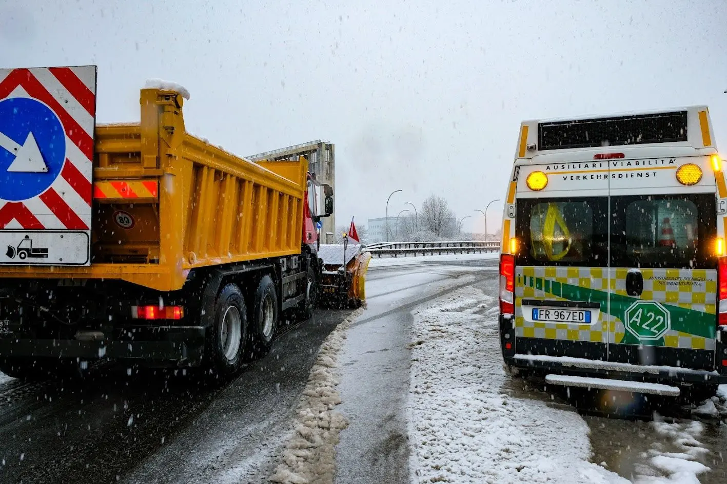 Viaggiare in inverno, parti informato con le previsioni di Autostrada del Brennero