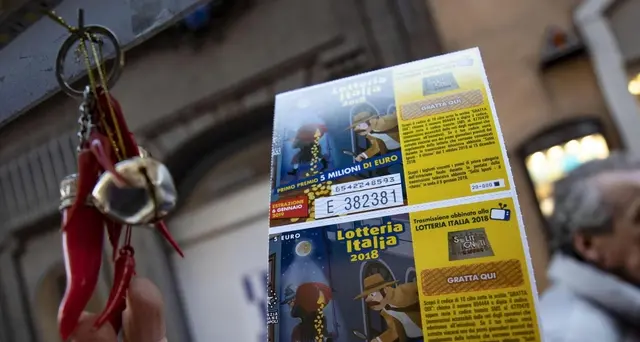 Lotteria Italia: primo premio da 5 milioni a Roma