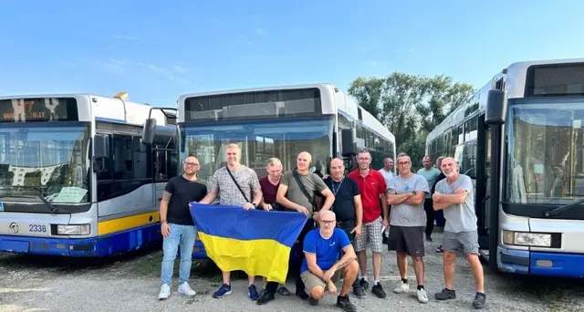 Ucraina: Kharkiv prende in consegna 5 bus donati da Torino