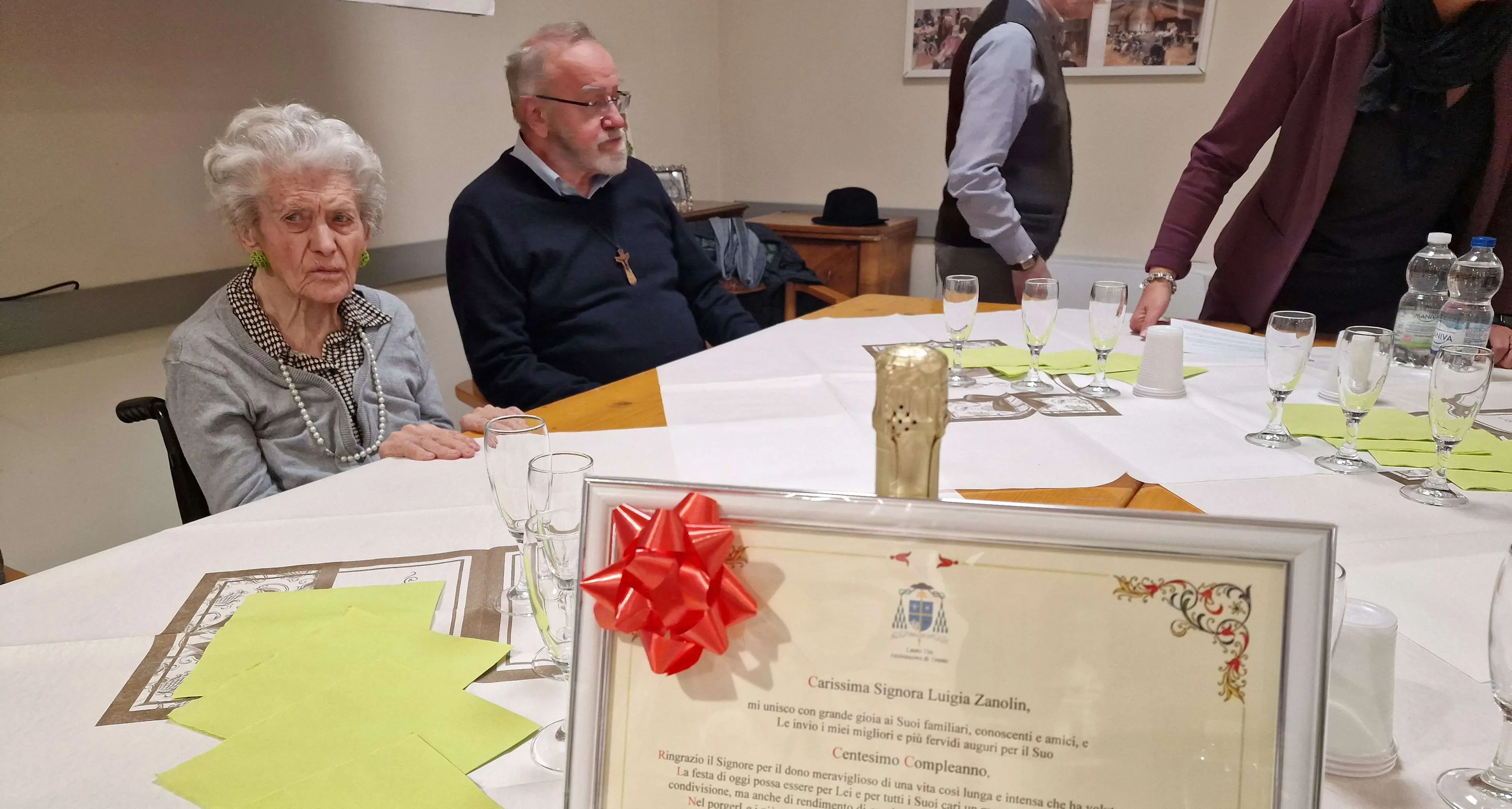 Avio, Luigia Zanolin festeggia i 100 anni alla Casa di riposo “Ubaldo Campagnola”