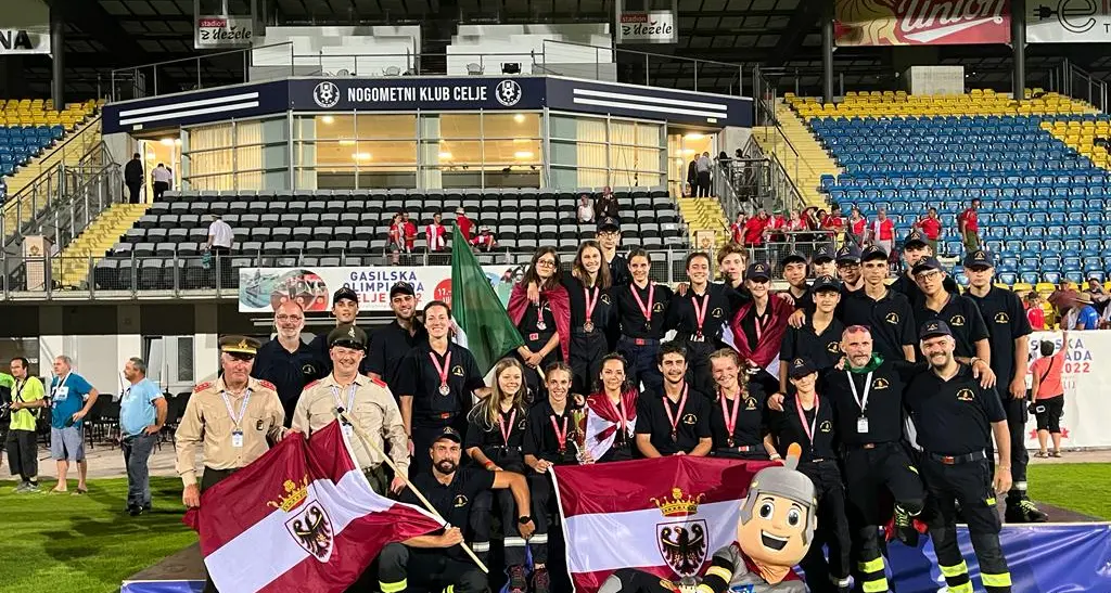 Le allieve vigili del fuoco del Trentino terze ai campionati mondiali dei pompieri