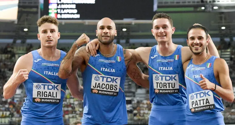 Mondiali di atletica, splendida medaglia d’argento nella 4X100
