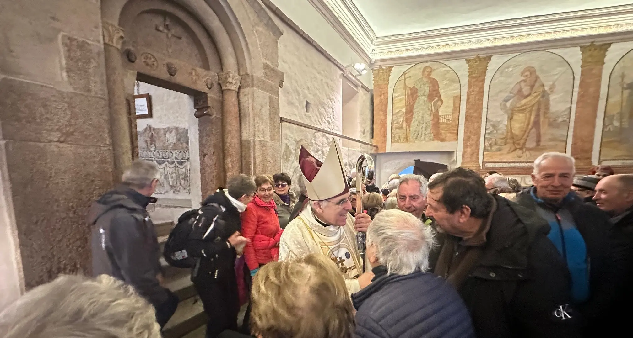 San Romedio, l’arcivescovo: indigniamoci davanti ai “grandi” abitati dalla violenza e dalla bramosia del potere