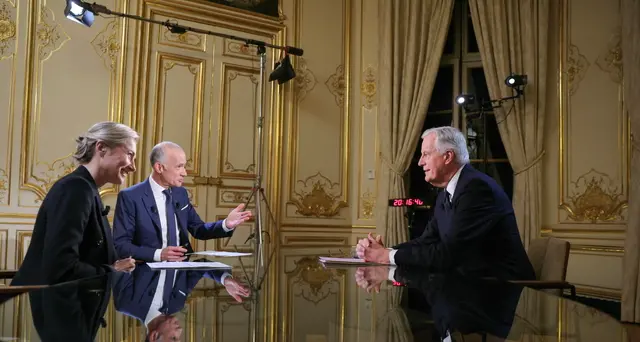 Francia: 10 mln di telespettatori per intervista a Barnier
