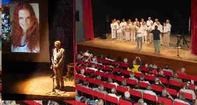 Quanta gente e quanto affetto per Sara Pedri: il teatro di Tuenno stracolmo nel ricordo della giovane dottoressa scomparsa in Val di Non
