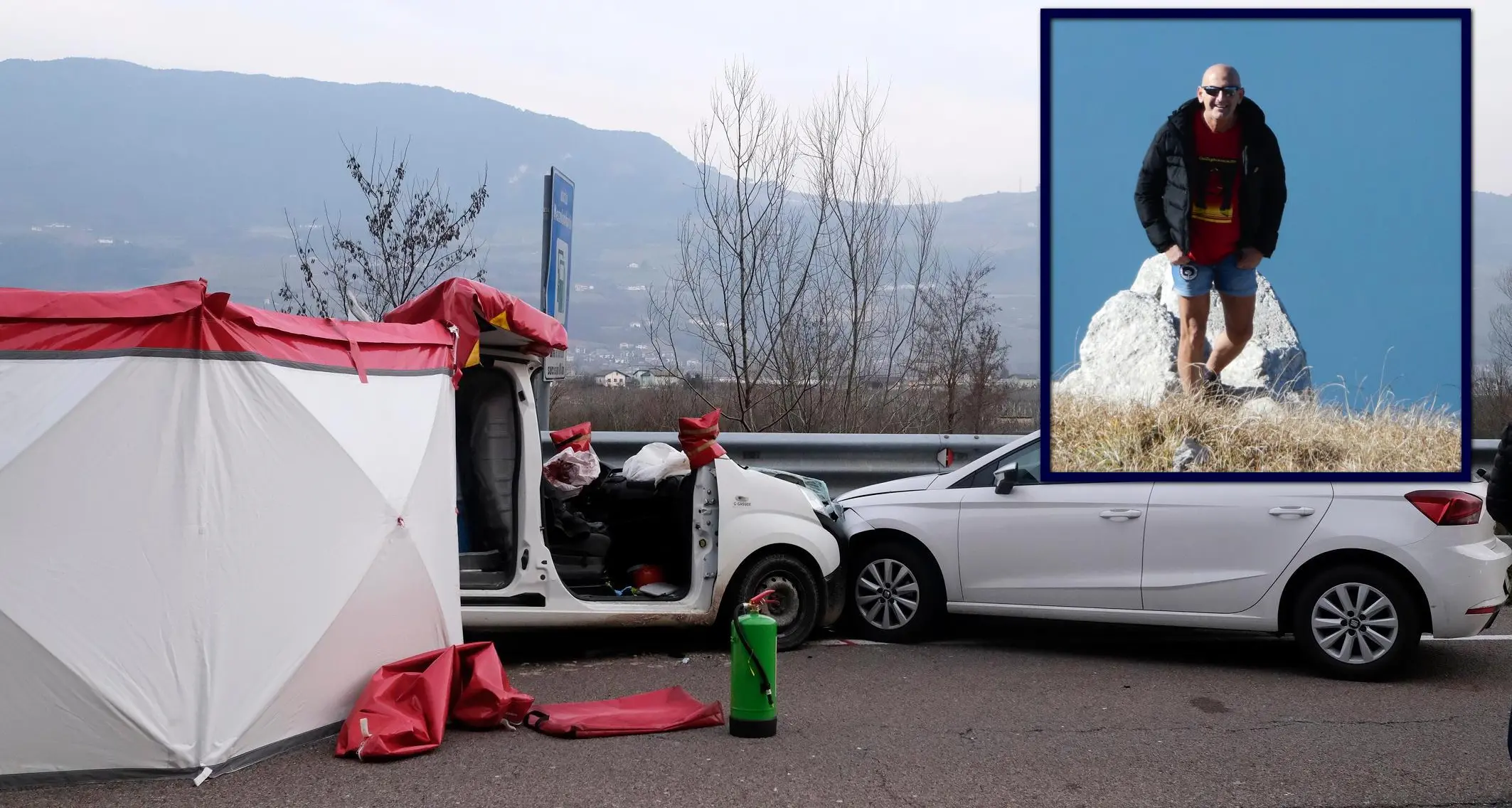 I colleghi di Gerardo Segata, morto in uno schianto a Mezzolombardo: «Era un grande lavoratore»