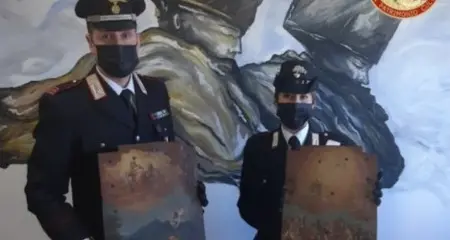 Le portelle del Settecento rubate nella chiesa di Lodrone recuperate dai Carabinieri