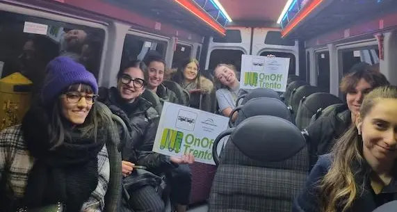 Il bus notturno a chiamata \"On-off\" è un successo, il Comune di Trento rilancia e raddoppia